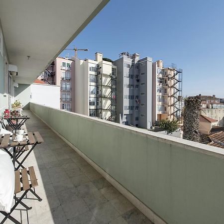 Vista Espetacular Baixa E Rio Apartment Lisbon Luaran gambar